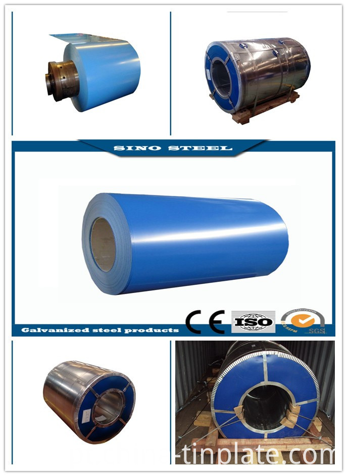 Protective Plastic Film Prepainted Galvanized/ Galvalume Steel Coils